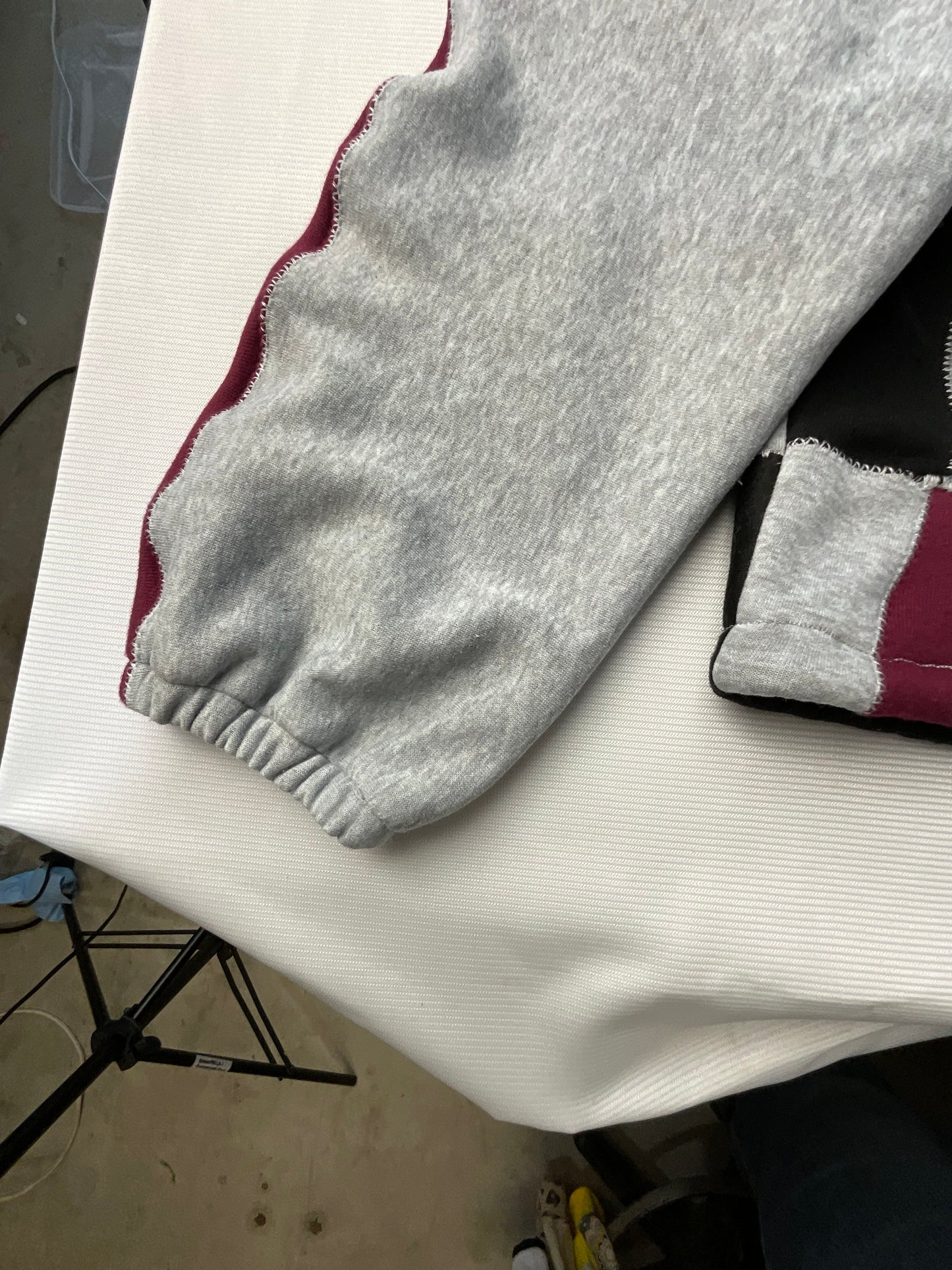 Upcycled/Reworked Chanel Drawstring Sweatshirt