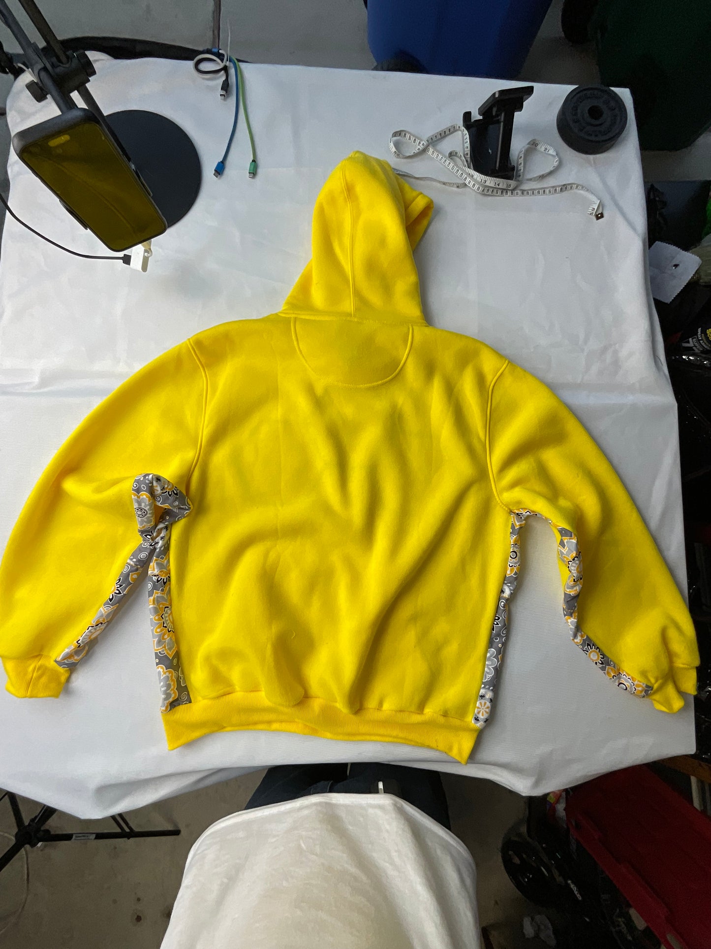 Upcycled/Reworked 913 The Bee Signature Sweatshirt- M
