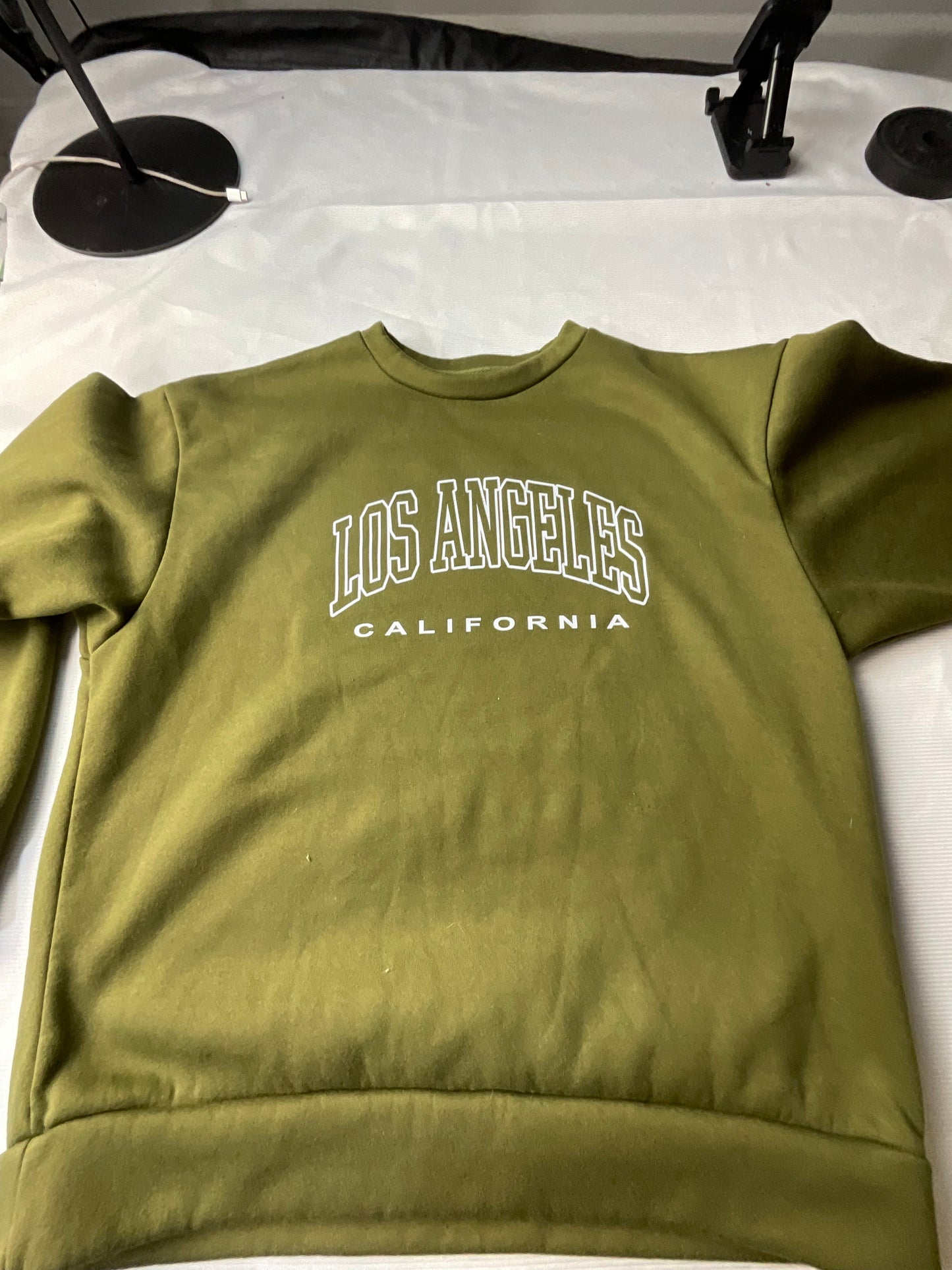 Upcycled/Reworked Los Angeles "Send Nodes" Sweatshirt